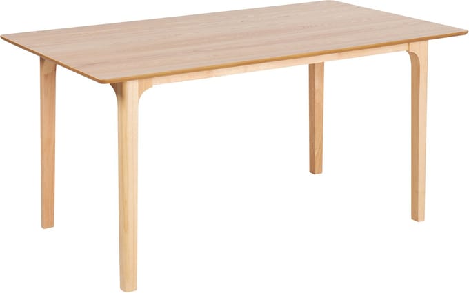 DELMAS - Eettafel - Lichtbruin - MDF