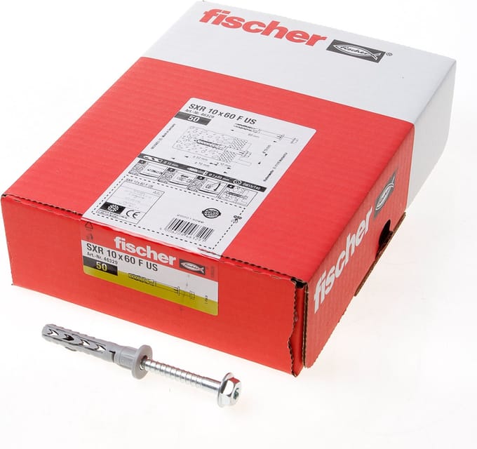 Fischer SXR F US kozijnpluggen 10x60mm (50 Stuks)