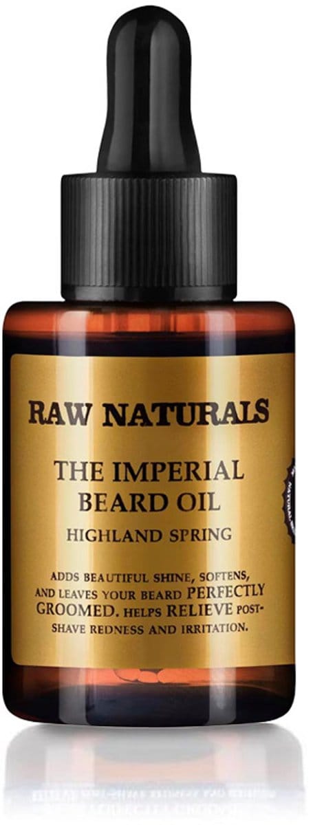 Raw Naturals - Highland Spring Baard Olie 50ml