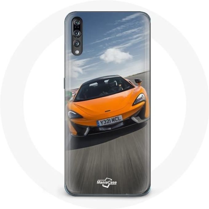Coque - McLaren - Huawei P20 - Orange - Souple - Protection orange