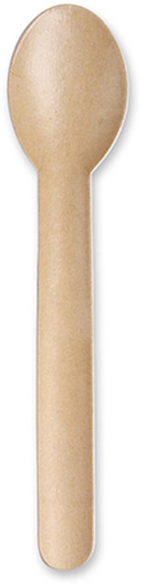 20x 6 Lepels papier pure 155 cm natuur