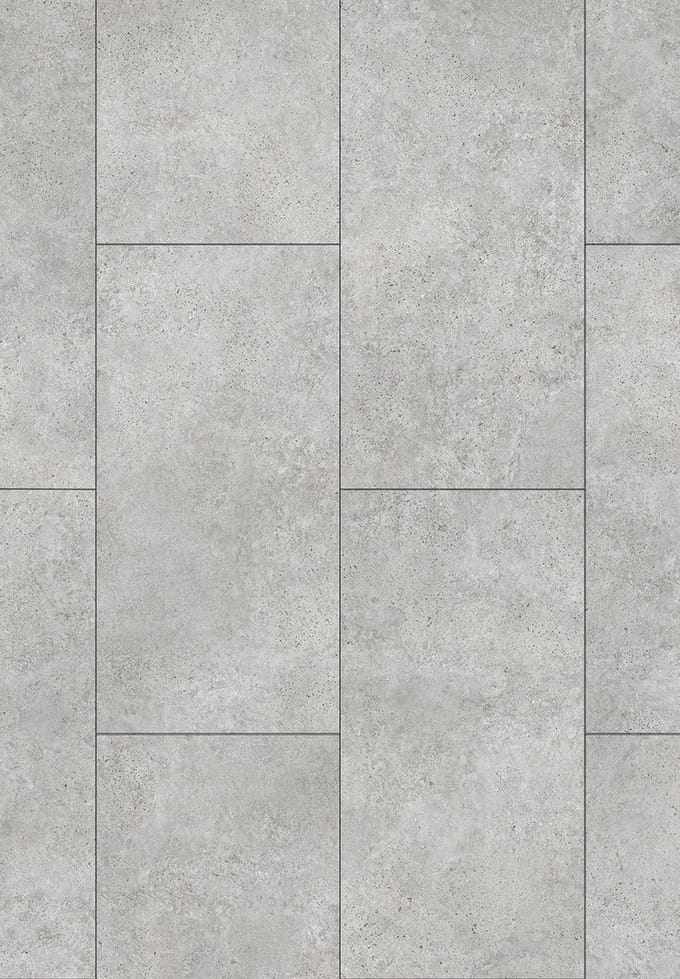Mexen Silver Galaxy vinyl panelen 610 x 305 mm SPC 6,5 mm, onderlaag IXPE 1,5 mm, 4 V-groef, Terrazzo