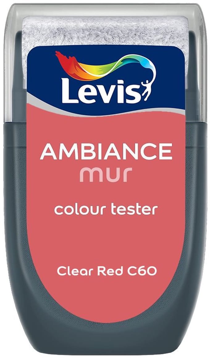 Levis - Muurverf Kleurtester Mat Mix - Clear Red C60 - 30 ML