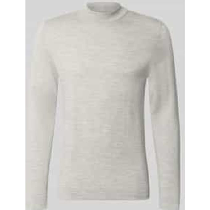 Slim fit shirt met lange mouwen van zuivere scheerwol model 'Arwon'