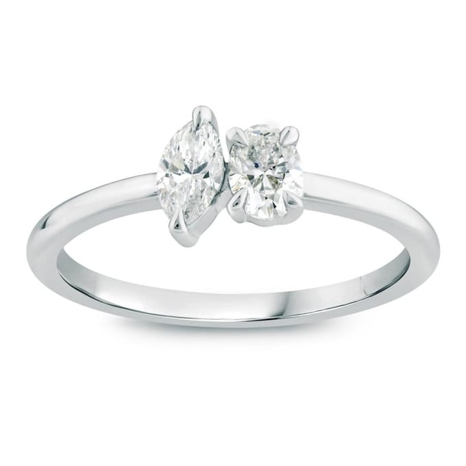 Luna Creation - 716.0554 - Ring - Dames - 585WG - Ringmaat 54