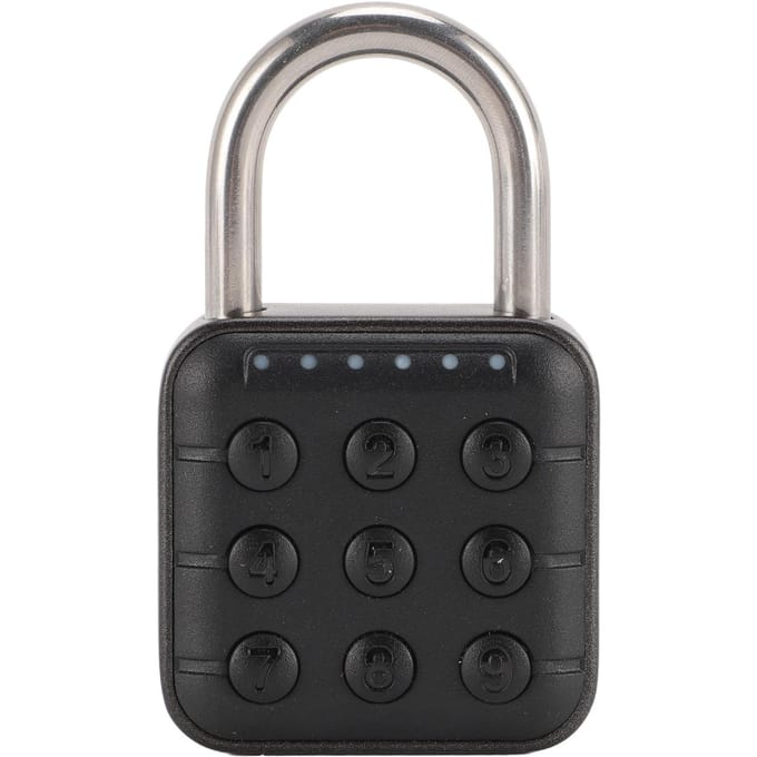 Combinatieslot Zinklegering Waterdicht Resetbaar 6-cijferige Code Hangslot voor Gym School Locker gray