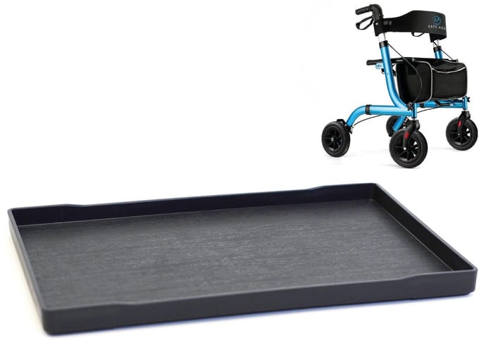 Safe Life® Universeel dienblad voor Rollator - Anti slip - PVC