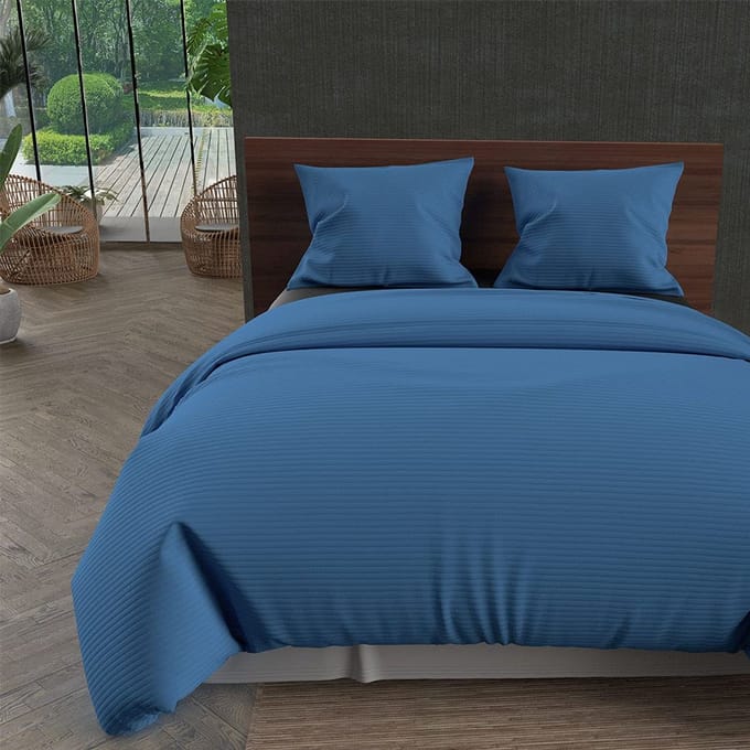 d'Ocre Leo JetÃ © van verlicht 240x260 cm © o Blauw, Polyester