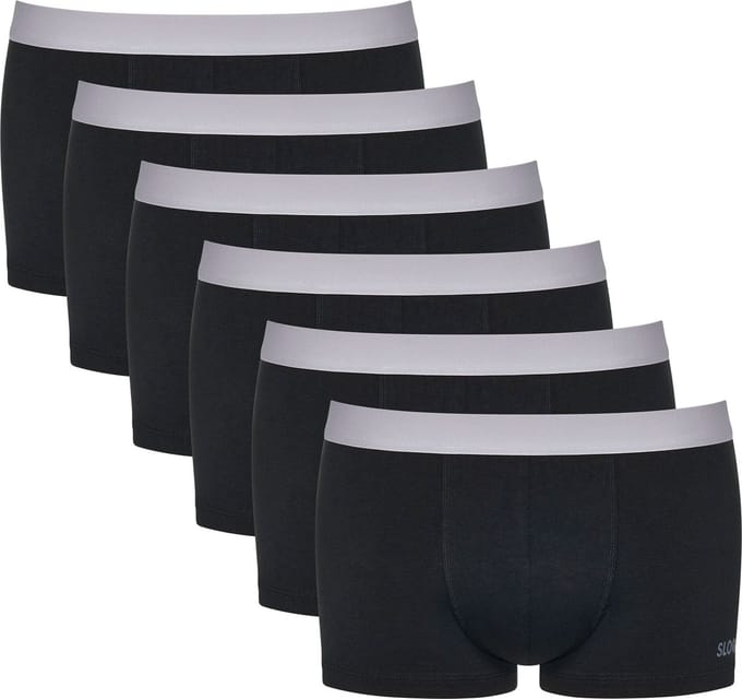 sloggi men GO ABC 2.0 Hipster 6P Onderbroek - Zwart - Maat M