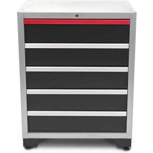 HBM 5 Laden Deluxe Professionele Gereedschapskast voor Werkplaatsinrichting