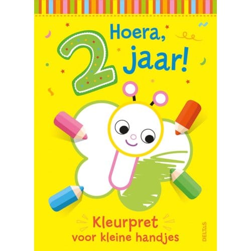 Hoera, 2 Jaar! Kleurpret Voor Kleine Handjes - ZNU