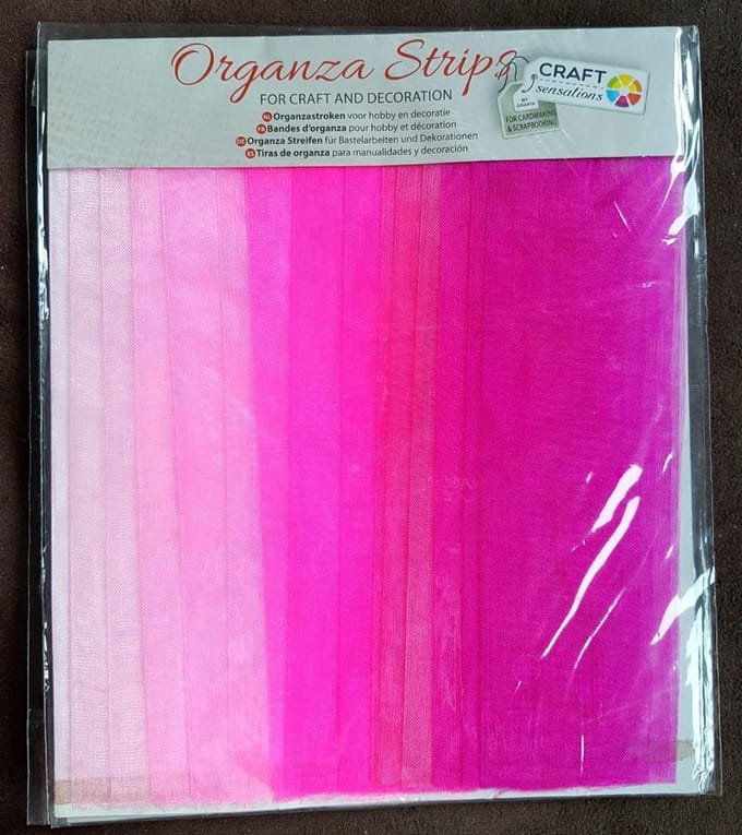 Craft sensations - Organza strips - Organza - Lint - Hobbylint