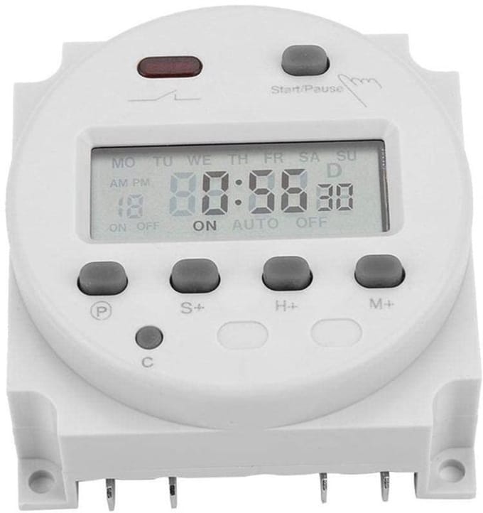 Shopcentral - Digitale Timer Schakelaar - Countdown Timer - Compact