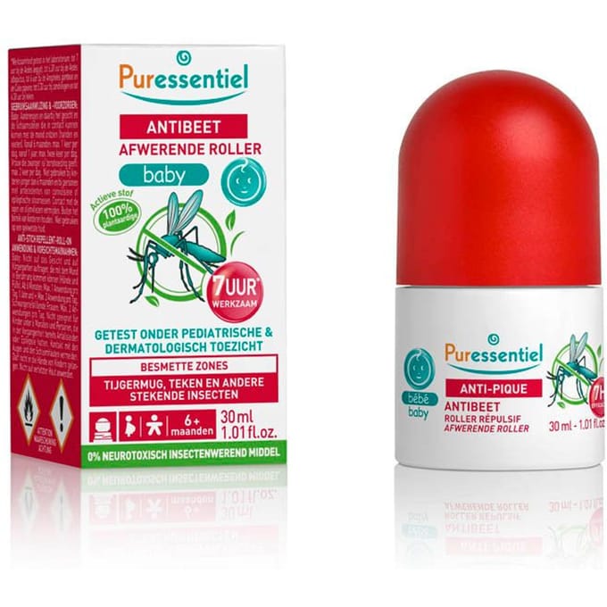 Puressentiel Anti-Pique Bébé Afstotende Roller 30 ml