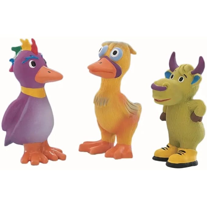 Hondenspeelgoed latex figuurtje Nobby Pet Vogel Ente Oder Kuh