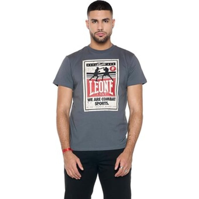 T-shirt Korte Mouw Leone 1947 Man Short Sleeves Manifest