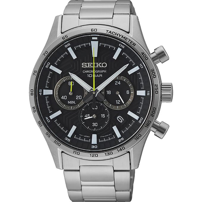 Seiko Chronograph SSB413P1 - Herenhorloge - Ø 43 MM