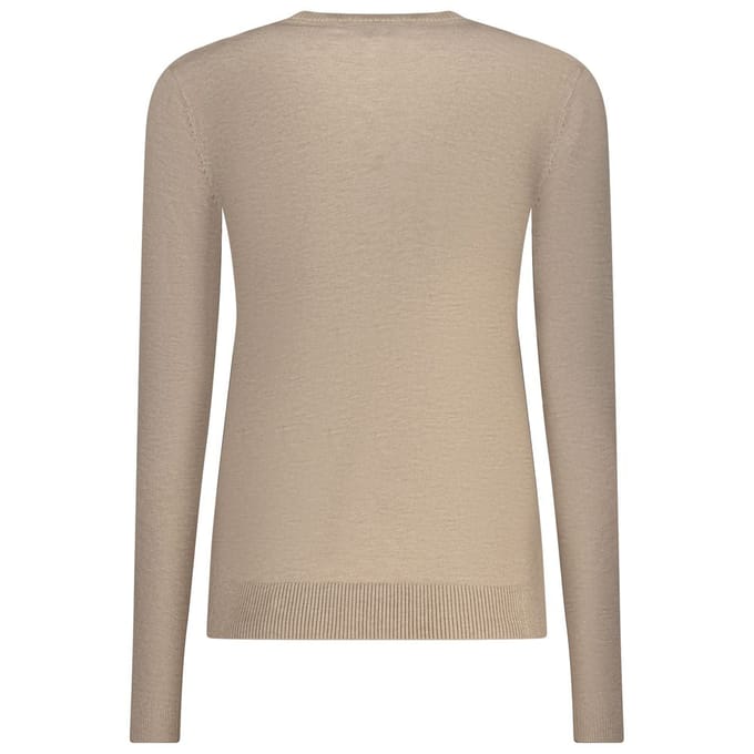 Noorwegen 1963 Beige Viscose Dames Trui