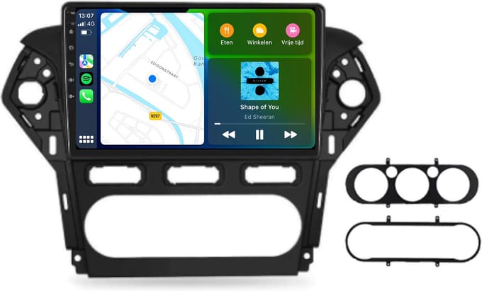 Carplay autoradio voor Ford Mondeo | 2003 t/m 2014 | Android 13 | Draadloos Apple Carplay & Android auto | 2GB + 32GB | 8-Core processor | Davilon | 2025 model | 2003 2004 2005 2006 2007 2008 2009 2010 2011 2012 2013 2014 | Bluetooth & Wifi