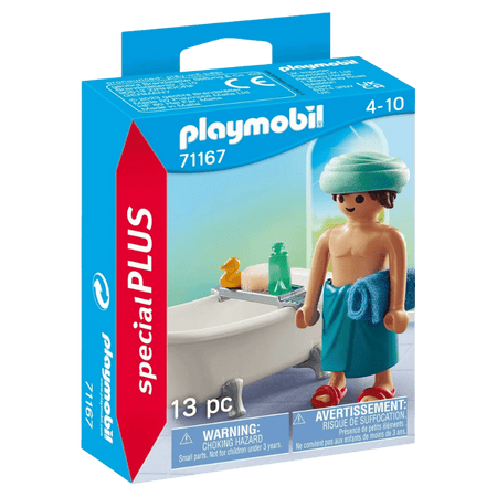 Playmobil Special Plus Man met Badkuip Speelset