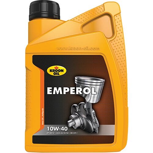 Kroon-Oil Emperol - 10W-40 Motorolie - Semi-Synthetisch - 1 Liter - Transparant