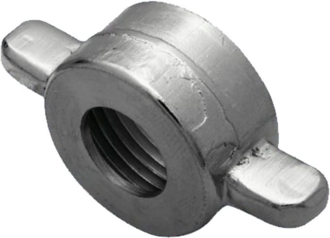 Vleugelmoer, Vlindermoer 3/4 inch voor CO2-slang