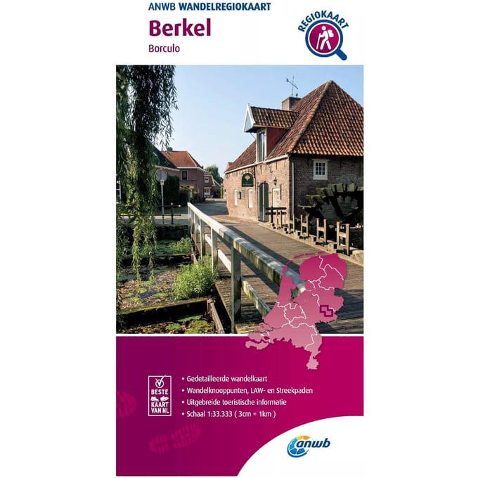 ANWB Wandelkaart Berkel