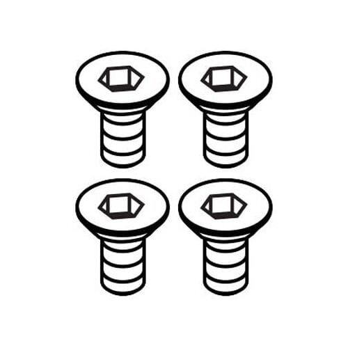 Hansgrohe HG screws air jet set, 92834000