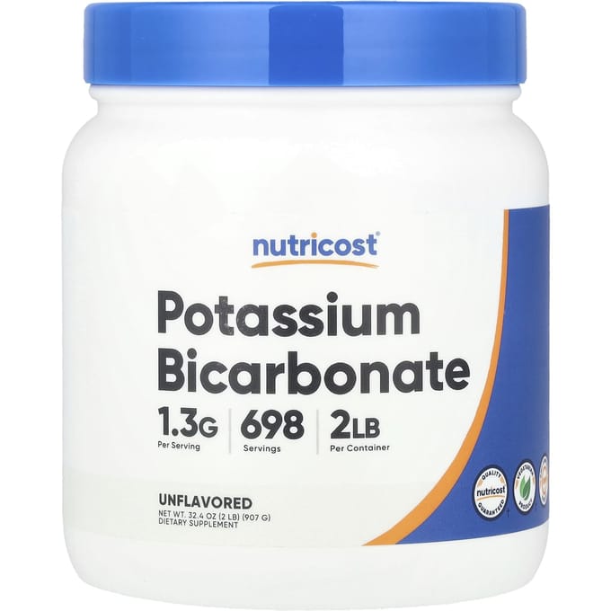 Kaliumbicarbonaat, zonder smaak, 907G (32.4oz)