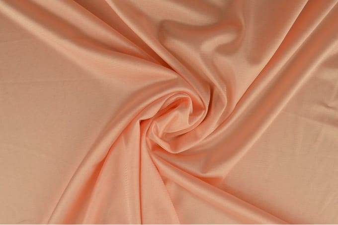 Tricot voering - 1 meter - Zalmroze - Per meter - Charmeuse stretch voering - 160cm breed