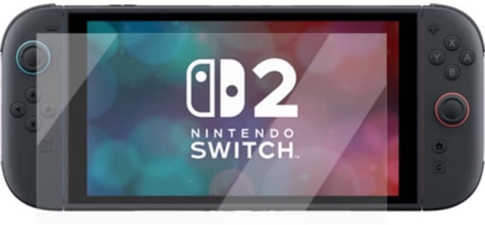 ANTI GLARE - Ontspiegel - Screenprotector Bescherm-Folie geschikt voor Nintendo Switch 2
