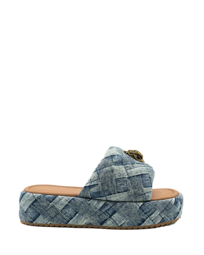 Kurt Geiger Kensington Puff Platform Denim