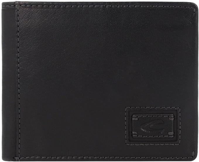 camel active Portemonnee Dust Horizontal Wallet Black Zwart