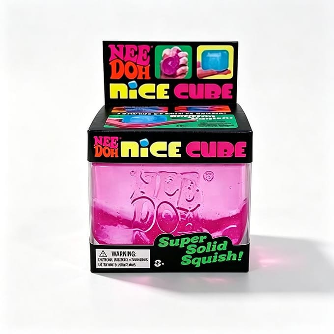 Populaire Schylling Needoh Maltose Nice Cube Stressverlichting Sensorisch Fidget Speelgoed Verlicht Angst Zacht Knijpbaar Bureau Speelgoed