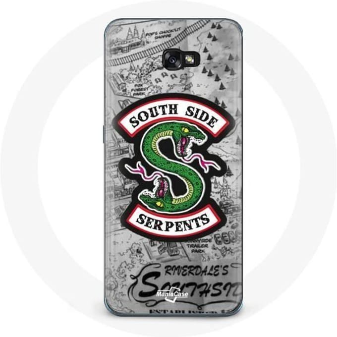 Hoesje voor Samsung Galaxy A3 2017 Riverdale South Side Serpents-logo