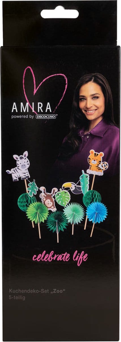 Taartdecoratie set Jungle