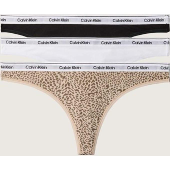 Calvin Klein Ondergoed String 3Pk - Fashion Wear - Vrouwen