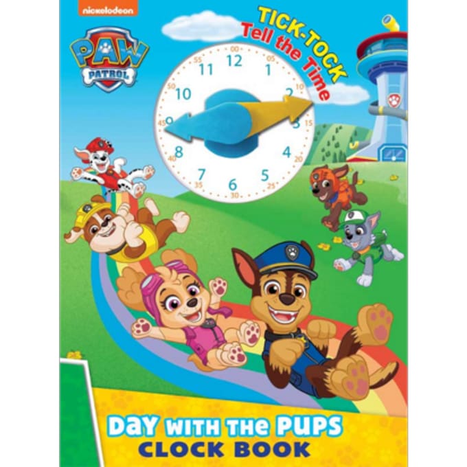 PAW Patrol Tick-Tock Dag met de Pups Klok Activiteitenboek