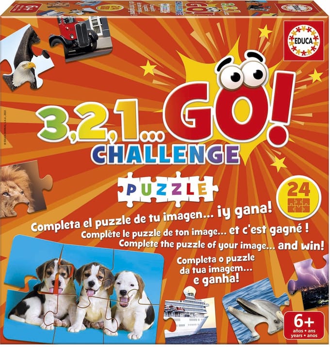 Bordspel Educa 3,2,1..Challenge Puzzle
