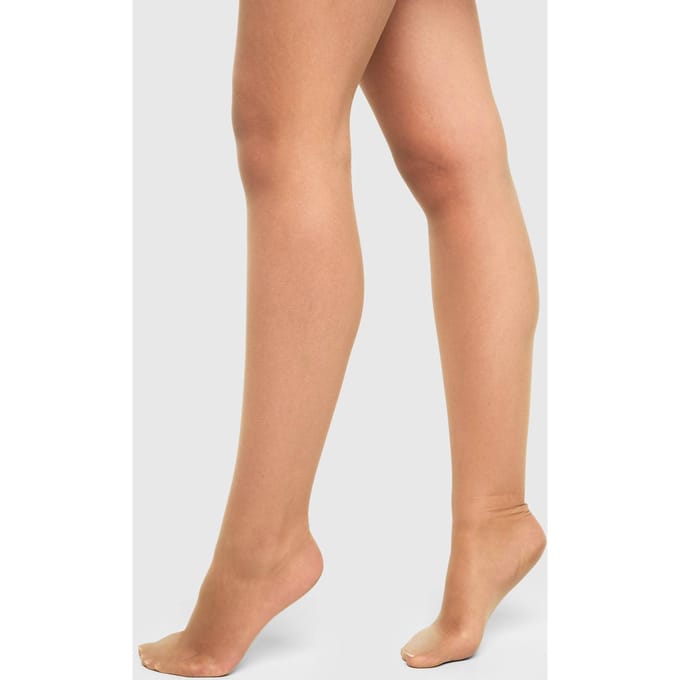 boohoo Dames 15 Denier Shapertights | Nude