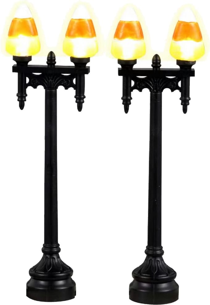 Spooky Town - Candy Corn Street Light