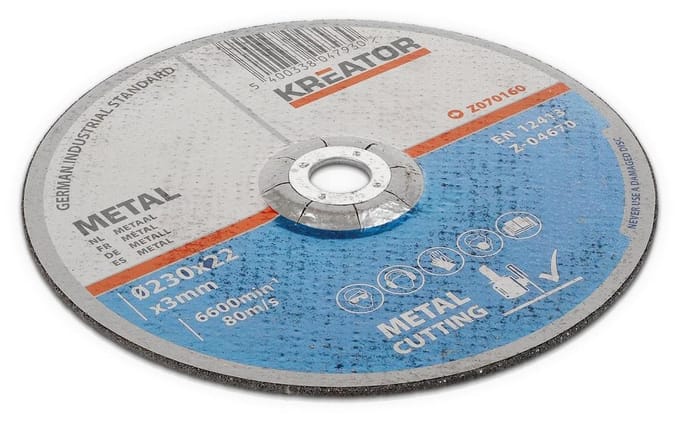 Kreator - Accessories - KRT070160 - Snijschijf metaal - Ø 230 3,2mm - 6 st.
