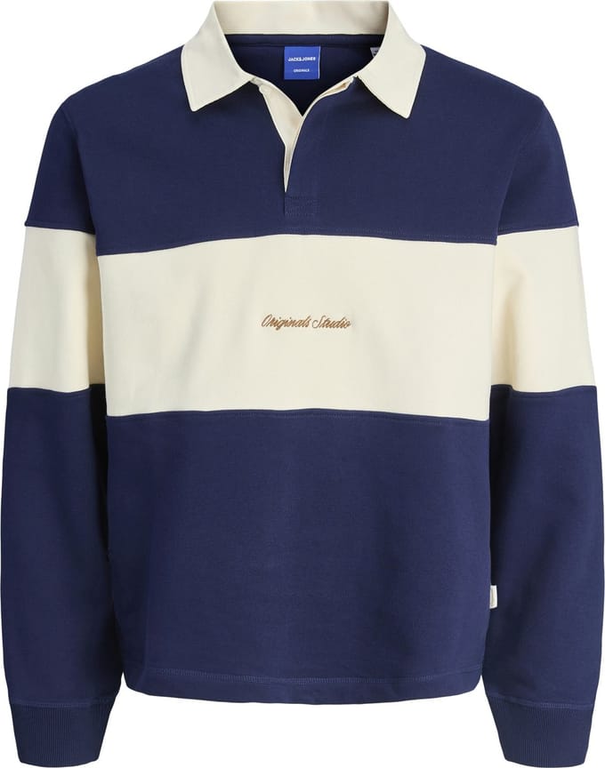 JACK&JONES - JORNORREBRO BLOCKING SWEAT POLO JNR - Jongens - Sweaters