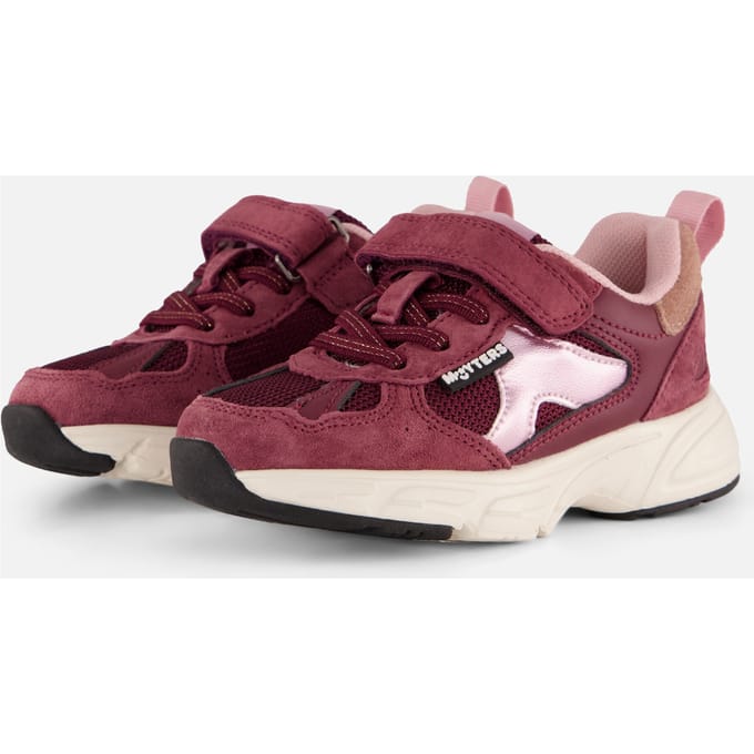 Muyters Sneakers bordeaux Suède - Maat 34 - Kinderschoenen