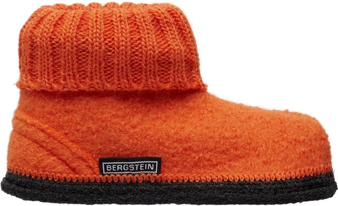 Bergstein Cozy slofjes oranje - Maat 30