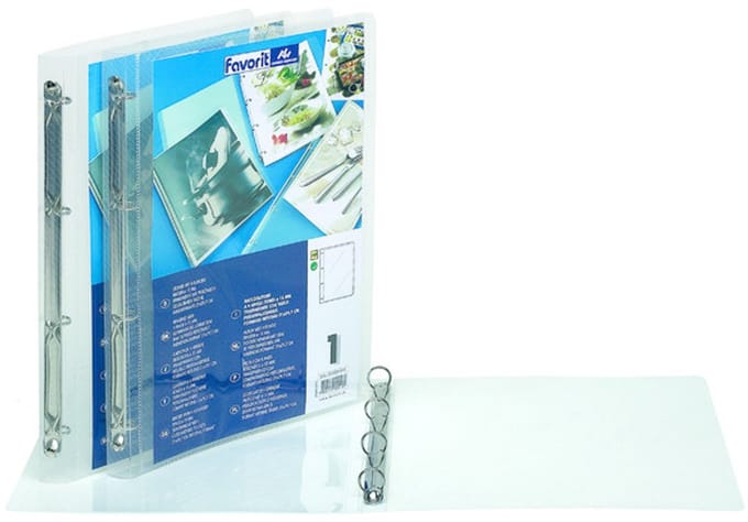 Favorit 400083622 ringband A4 Transparant