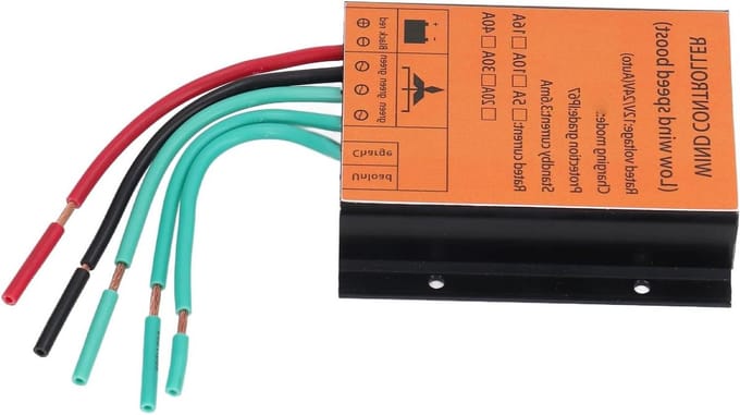 MPPT Windcontroller - Energie Oplader - Windenergie Opladen - Hoge Efficiëntie - 40A - Zilver