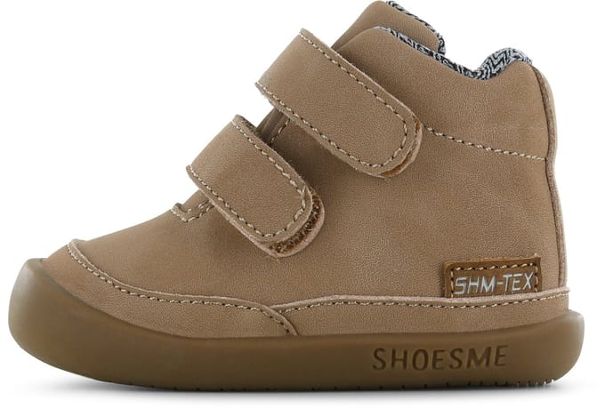 Shoesme Water-Proof Cognac Bootie - Sneakers Kinderen - Unisex - Cognac - Microfiber leer - Maat 21