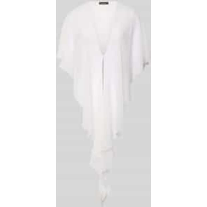 Poncho met V-hals