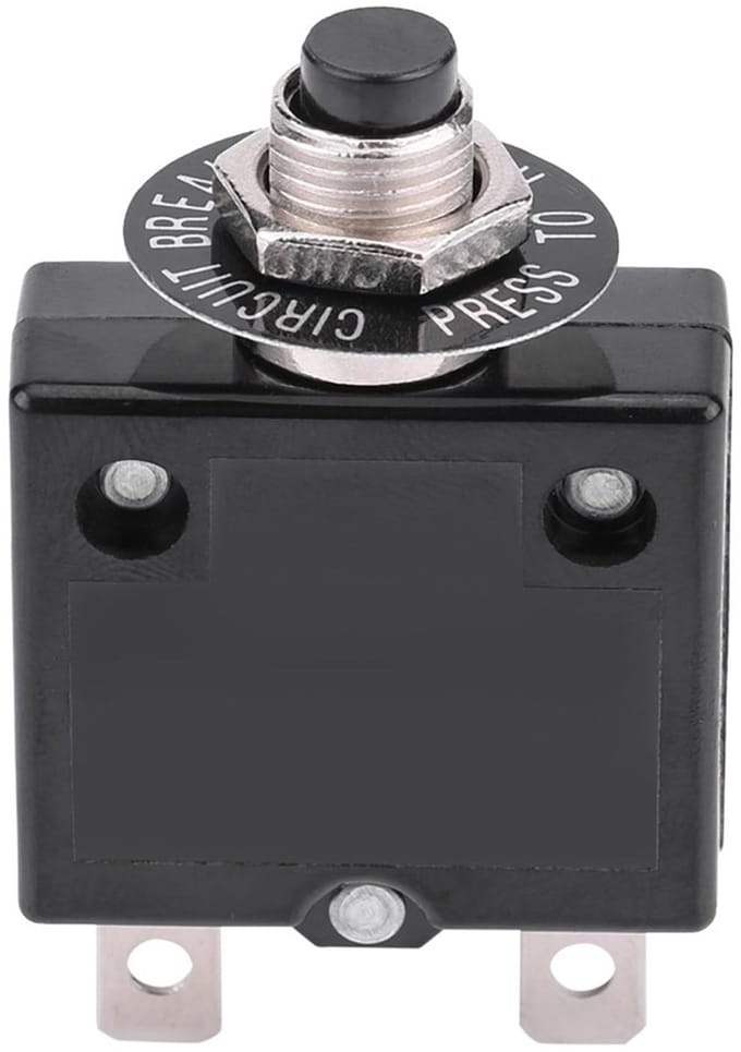 Dailygoody - Over Current Protector - Handmatige Reset Thermische Schakelaar - Circuitbescherming - Veiligheid - Voorziening - Bescherming tegen overb